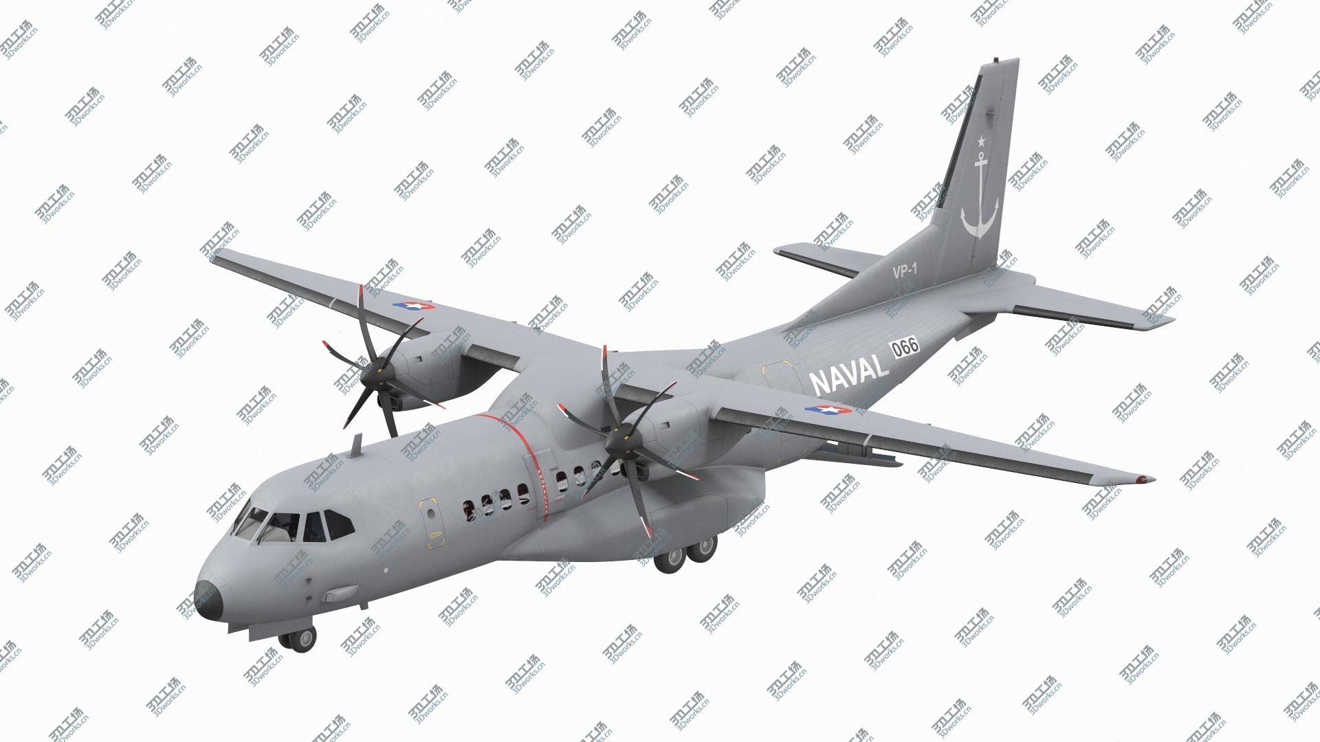 images/goods_img/20210313/Airbus C295 Twin Turboprop Maritime Patrol Aircraft 3D model/3.jpg